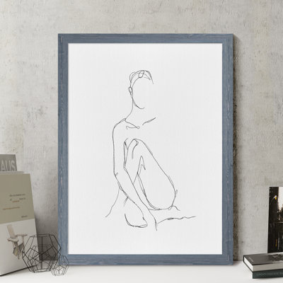 Orren Ellis Nude Contour Sketch II by Paul Cezanne - Painting & Reviews
